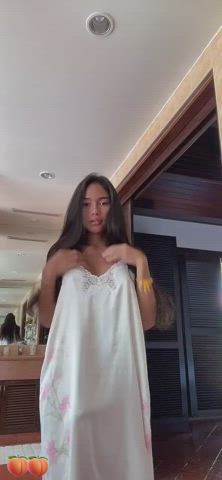 big dick girl dick latina long hair trans woman clip