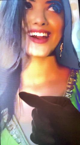 cum cumshot cute saree smile clip