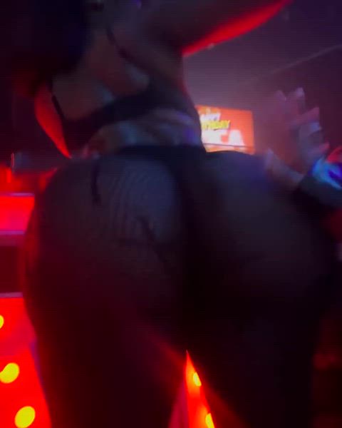 In the club