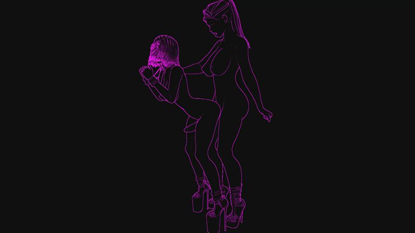 3d animation futanari clip