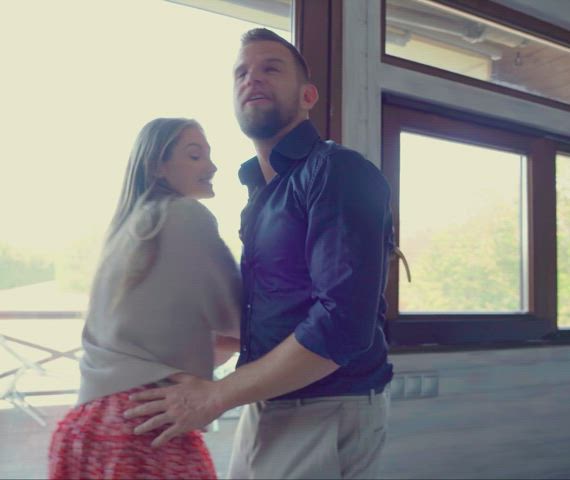 euro kissing rubbing tease tiffany tatum clip