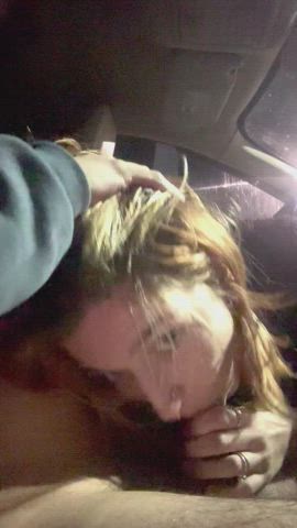blowjob car deepthroat clip