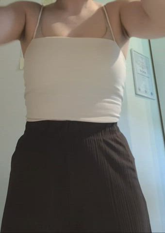 Showing my boobs for the whole nabourhood