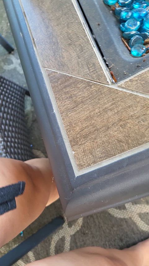 caught milf masturbating public pussy clip