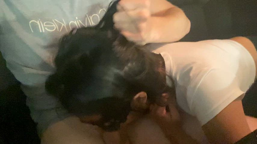 Could wait until we got home to fuck asian mouth