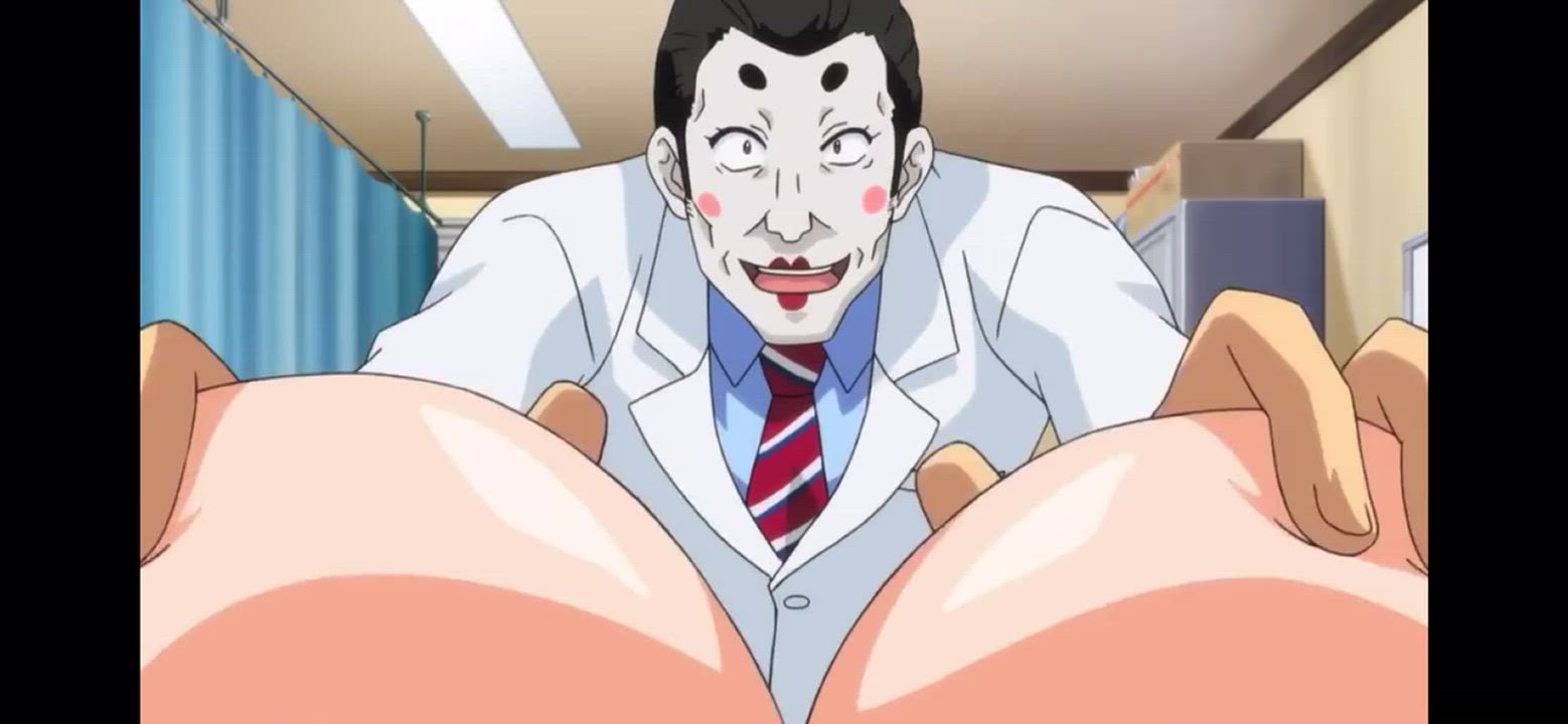 Doctor Grabbing Hentai Nipple clip