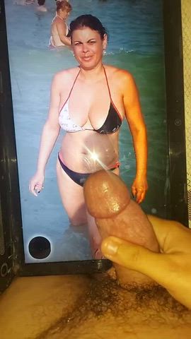 arab cock egyptian hotwife milf masturbating natural tits public solo tribute clip