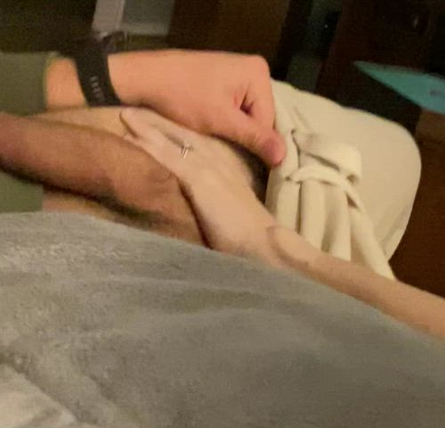 bwc balls cock cock milking cock worship handjob rubbing uncut clip