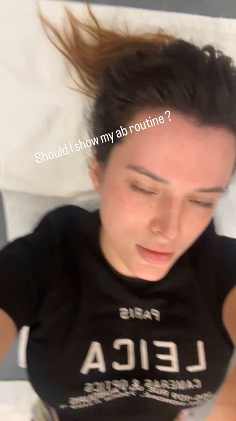 Bella Throne exercise Time
