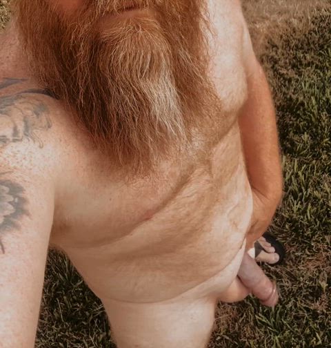 bwc beard cock redhead thick cock clip