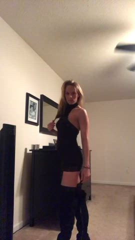 amateur blonde hotwife wife clip