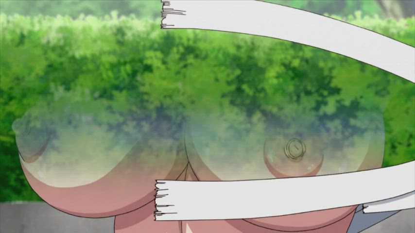 Anime Bouncing Tits Ecchi Huge Tits Nipslip clip
