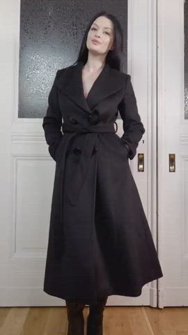 Black coat