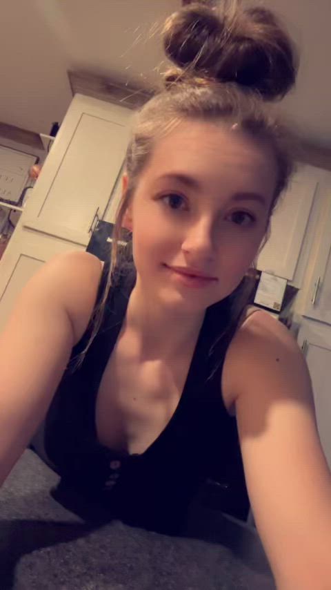 cute kiss onlyfans sfw tease teen clip