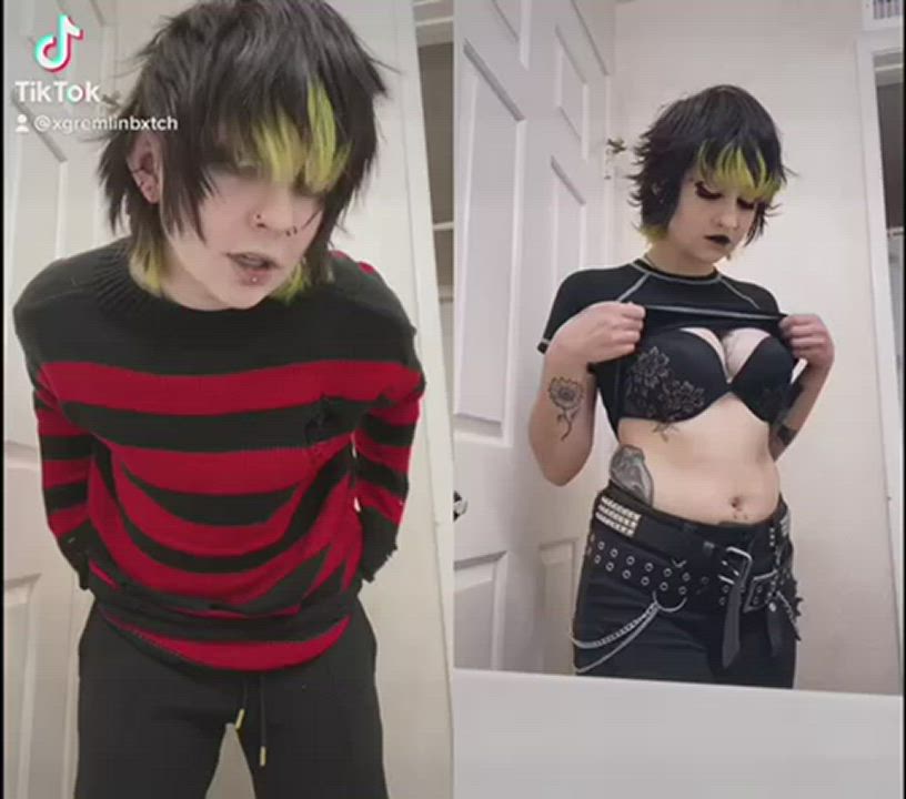 Boi Emo TikTok clip