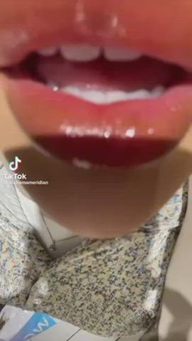 hijab lips lipstick lipstick fetish muslim pretty tiktok clip