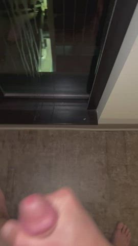 cum cumshot public clip