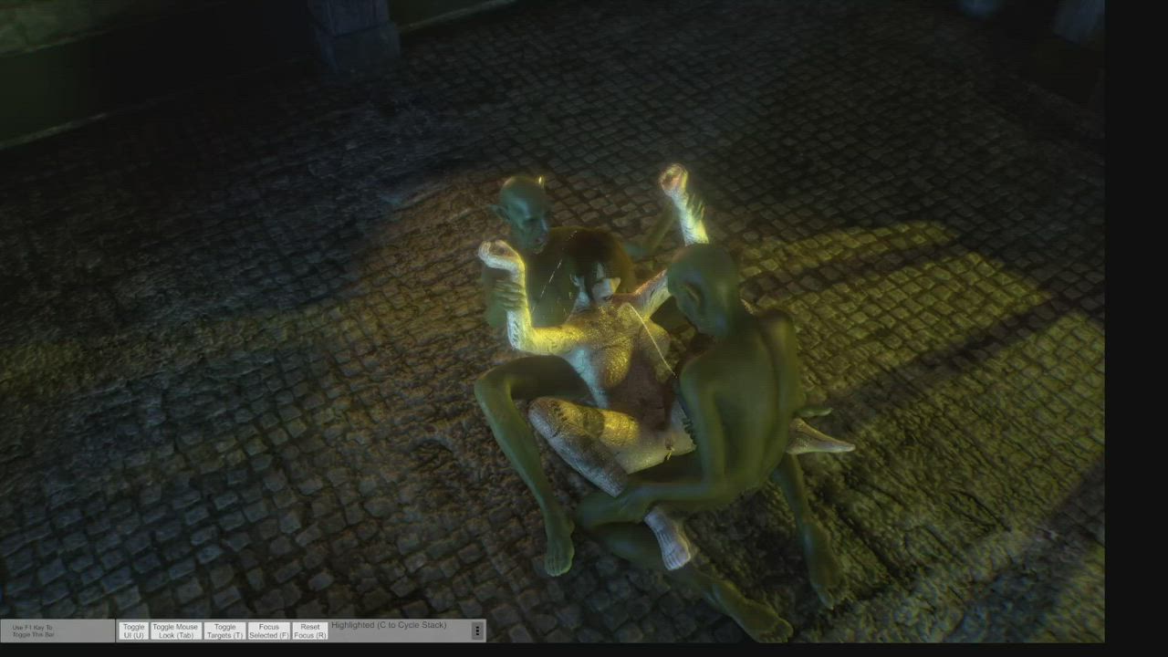 3D Female Gangbang clip