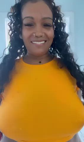 babe big tits boobs ebony nsfw onlyfans tits clip