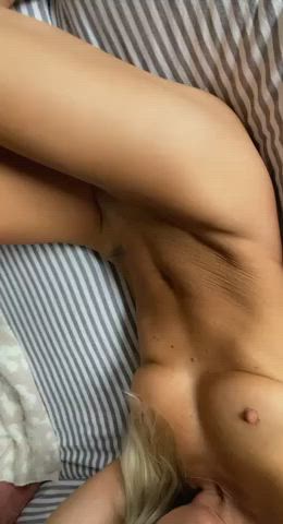 fingering masturbating nude milf selfie clip