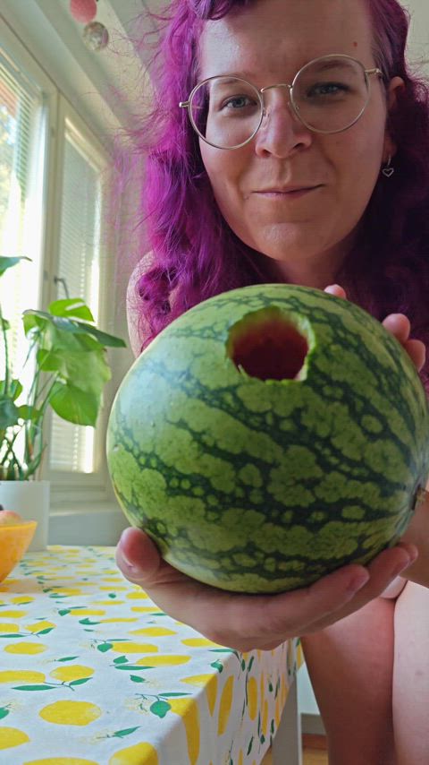 I fucked a watermelon to get some attention ๐๐ฉท