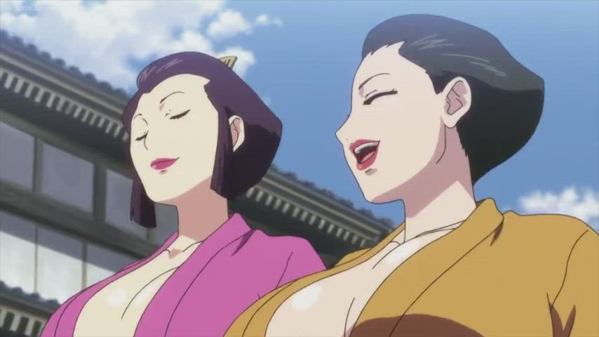 anime boobs bouncing tits clip