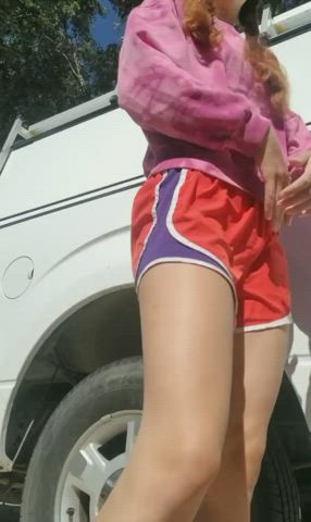 nude outdoor strip stripping r/fuckoutdoors clip