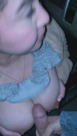 clothed cumshot tits clip