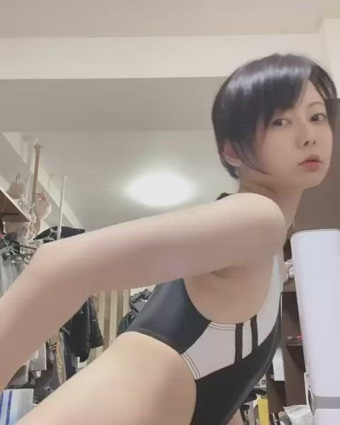 asian fit swimsuit clip