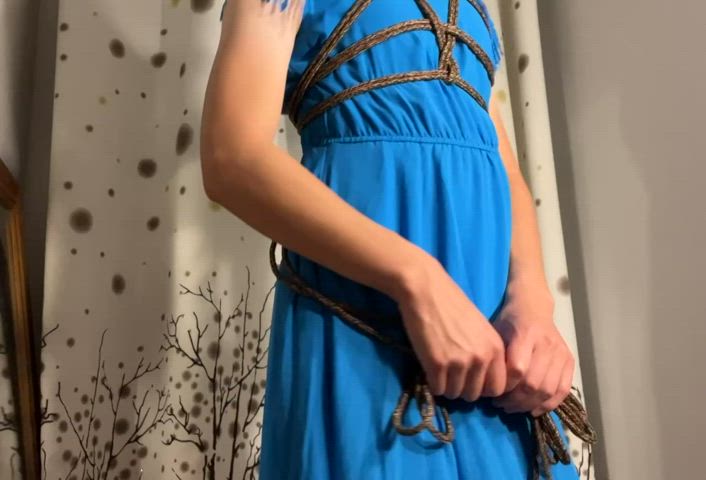 bondage crossdressing shibari clip