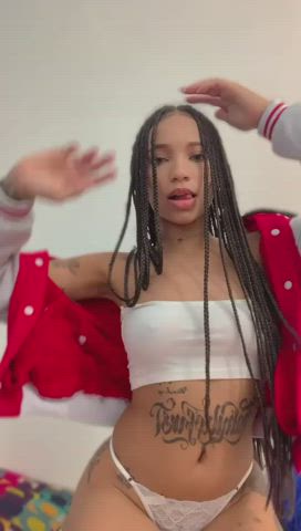 dancing ebony latina model teen teens webcam clip