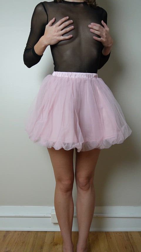 my first time ever being seen in a tutu!