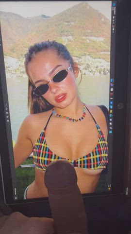 bikini cumshot tribute clip