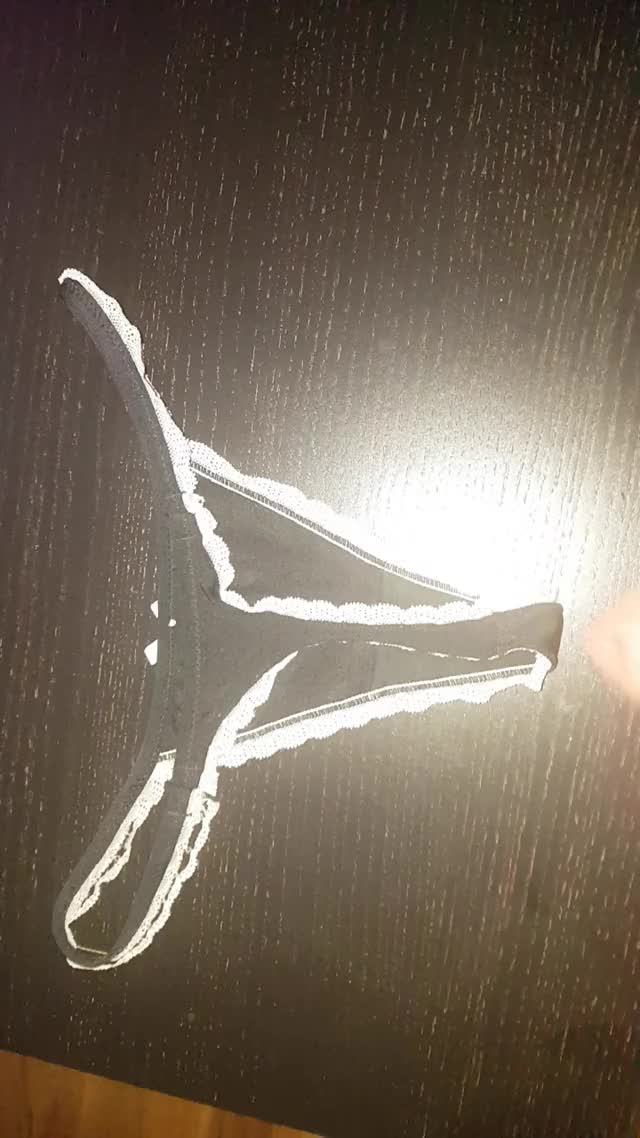 Pantie Cum after edging