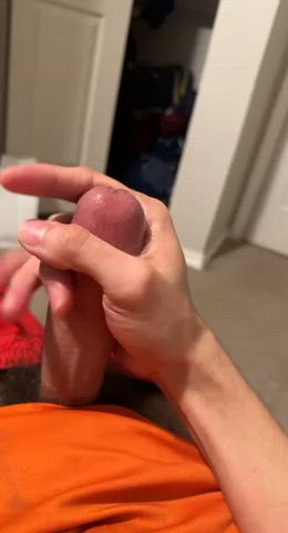 big dick cock cum edging jerk off precum teen clip
