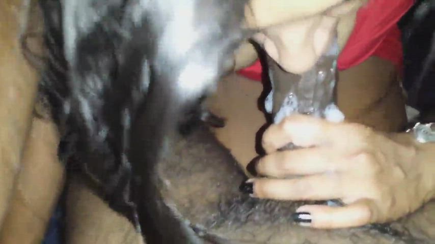 amateur arab blowjob sloppy clip