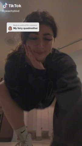 Arab Ass Legs Muscular Girl Thick Thighs TikTok clip