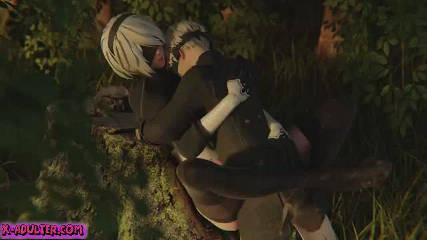 3d animation anime cartoon cumshot futanari public rule34 tiny clip