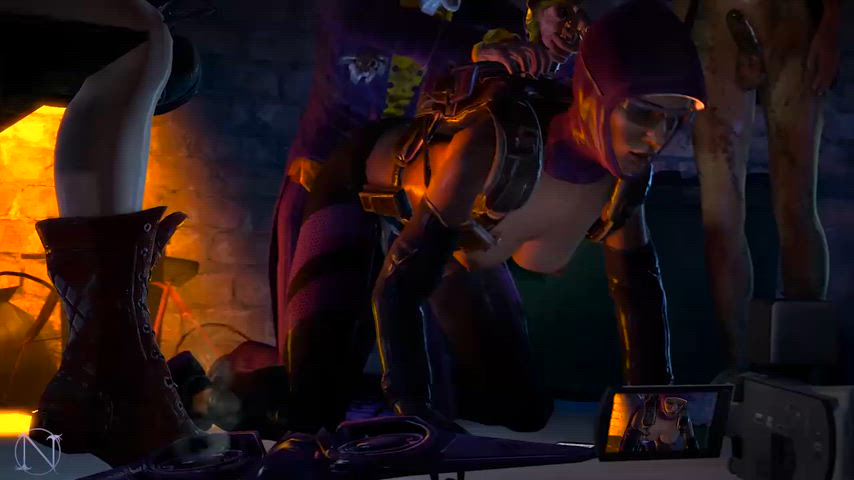3d animation ass clit doggystyle forced pussy pussy lips rule34 tits clip