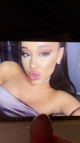 ariana grande celebrity cum cumshot tribute r/tributeme clip