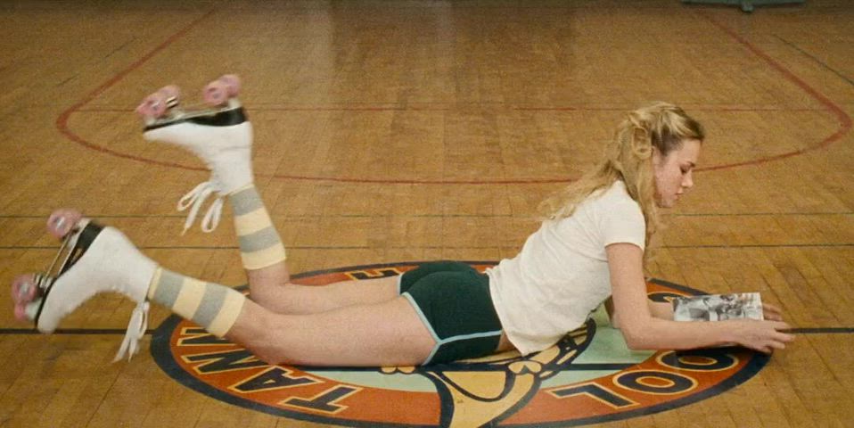 ass brie larson celebrity female socks clip