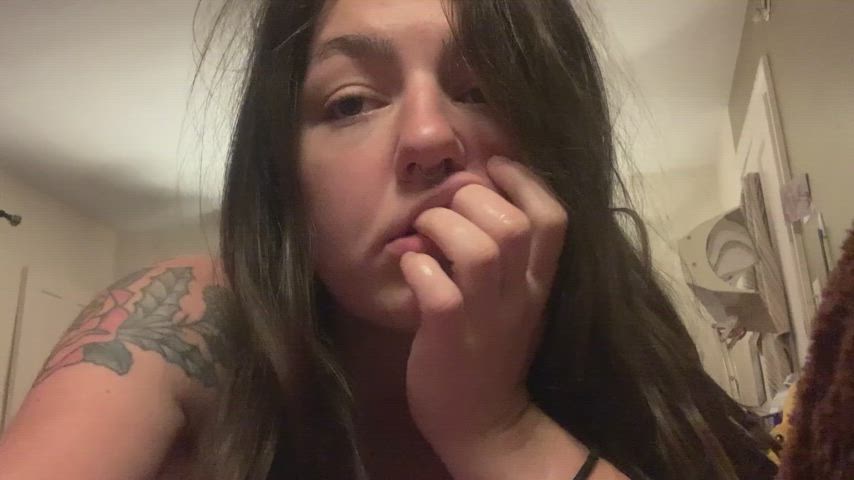 Fine Iβll finger my own throat