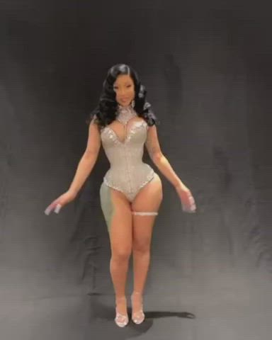 big ass bubble butt cardi b clip