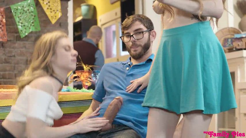 anya olsen blowjob double blowjob samantha hayes threesome clip