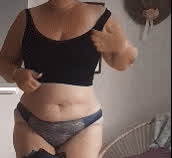 Bouncing Tits Chubby Mature clip
