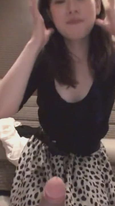 Asian Blowjob CFNM Cute Little Dick clip
