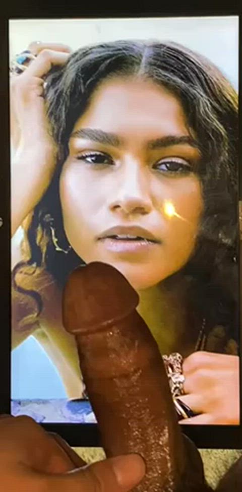 babecock big dick cum cumshot facial tribute zendaya clip