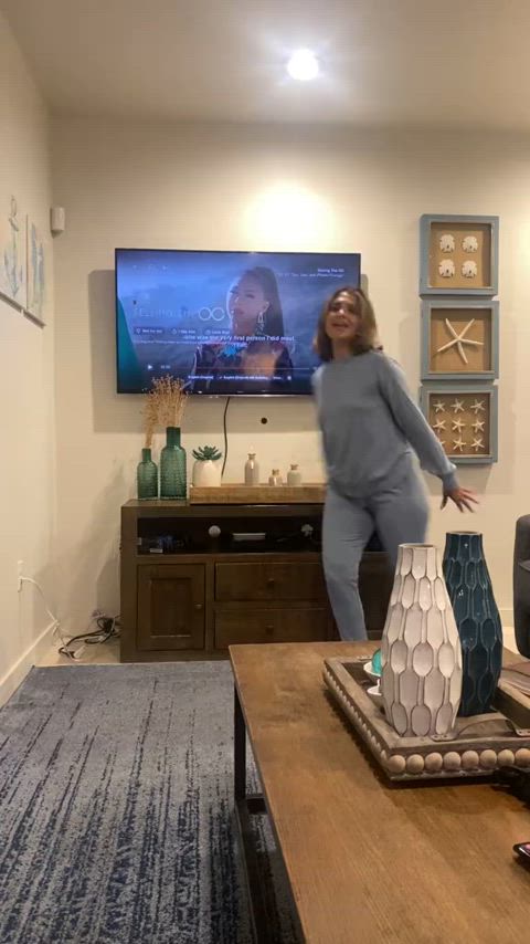 Look How Pajamas Hug Big Booty