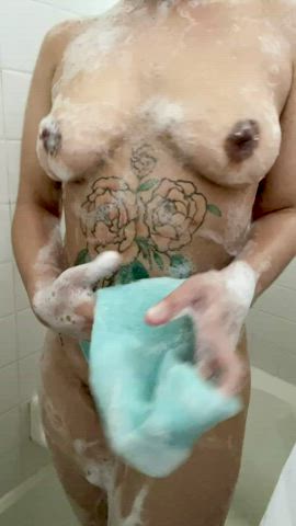 A little bounce in the shower