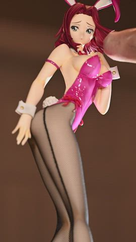 Anime Bunny Cum Cumshot Doll Toy Tribbing Tribute clip